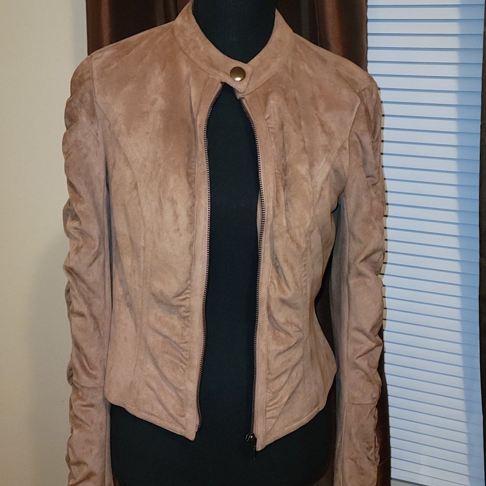 Inc Micro Suede Small Jacket - image 1